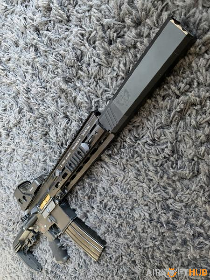WE HK416 GBBR - Used airsoft equipment
