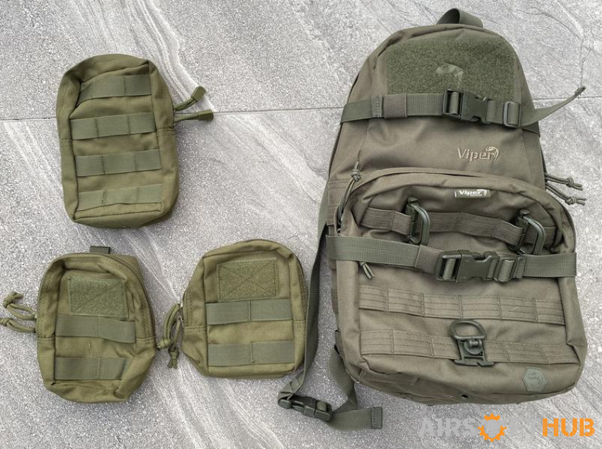 Assorted MOLLE & Other Gear - Used airsoft equipment