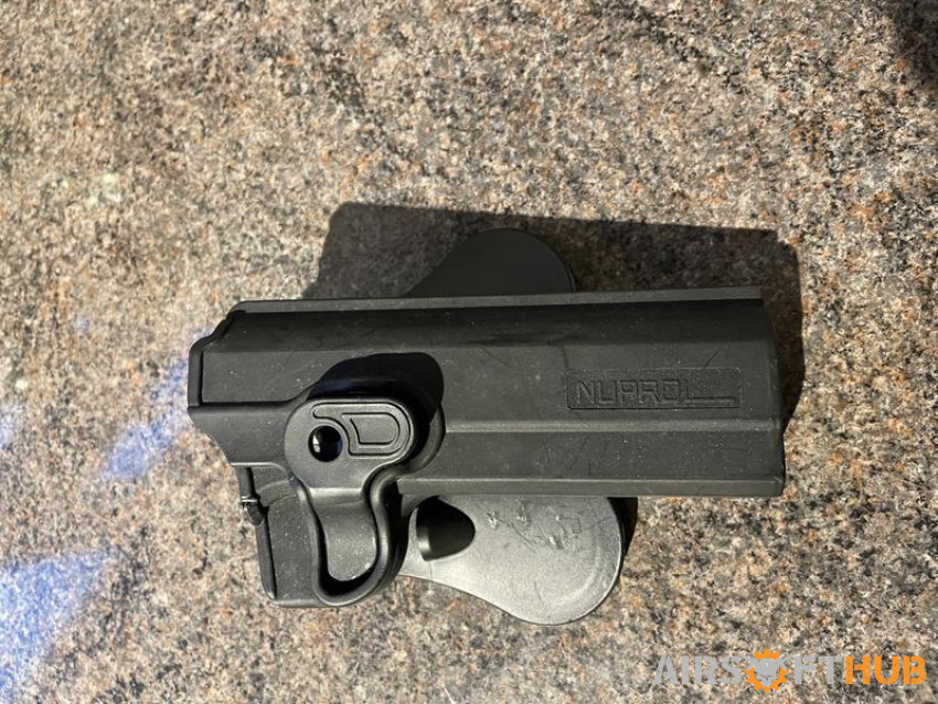 Nuprol 1911 holster - Used airsoft equipment