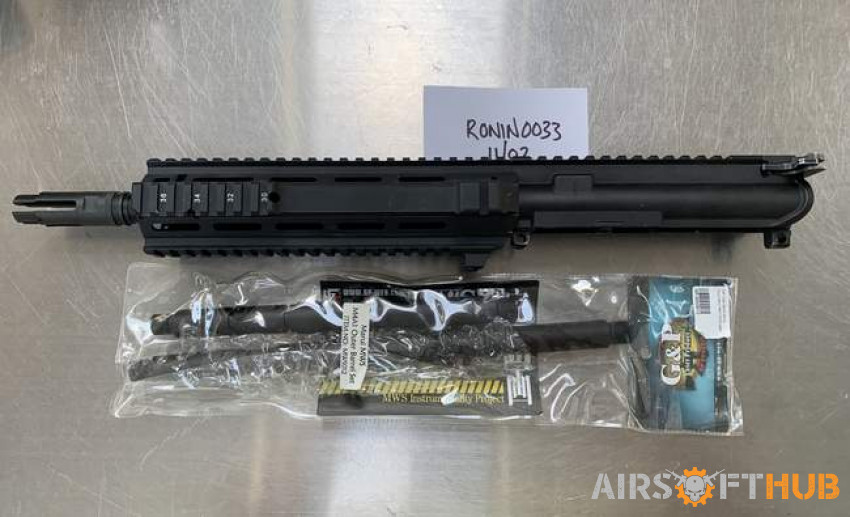 MWS TM Upper with L119A2 Rail - Used airsoft equipment