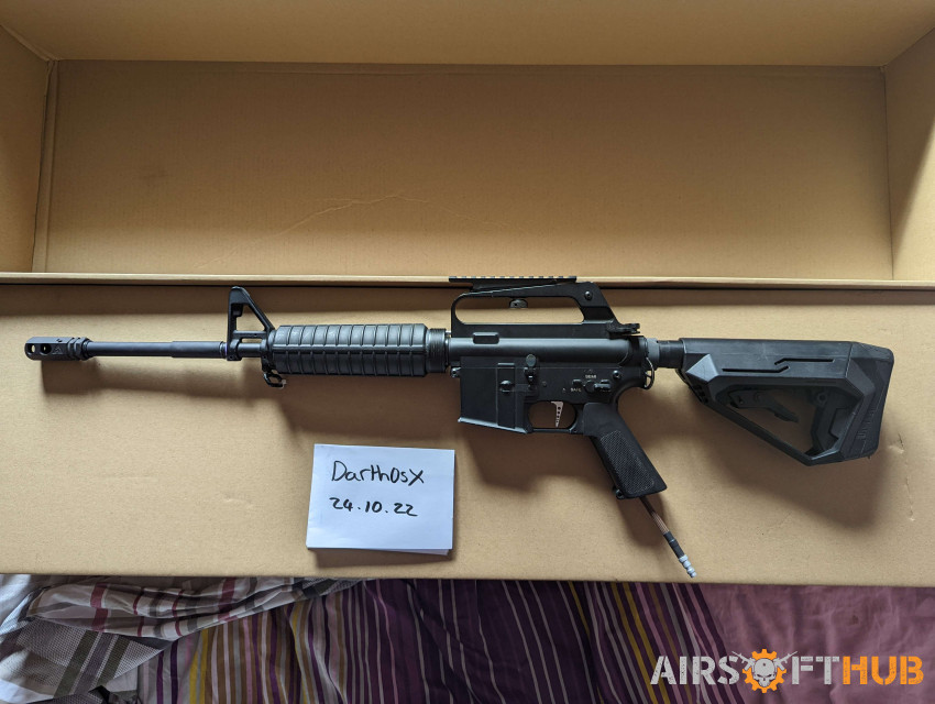 HPA'd E&C XM177 Inferno Prem - Used airsoft equipment