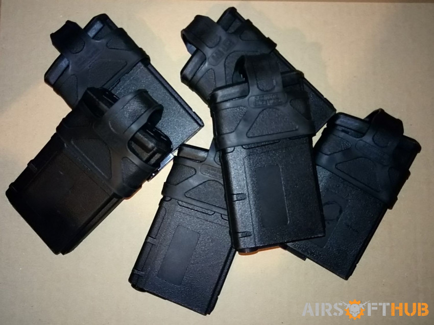 x6 Upgraded M4 PMAG 30rnd Mags - Used airsoft equipment