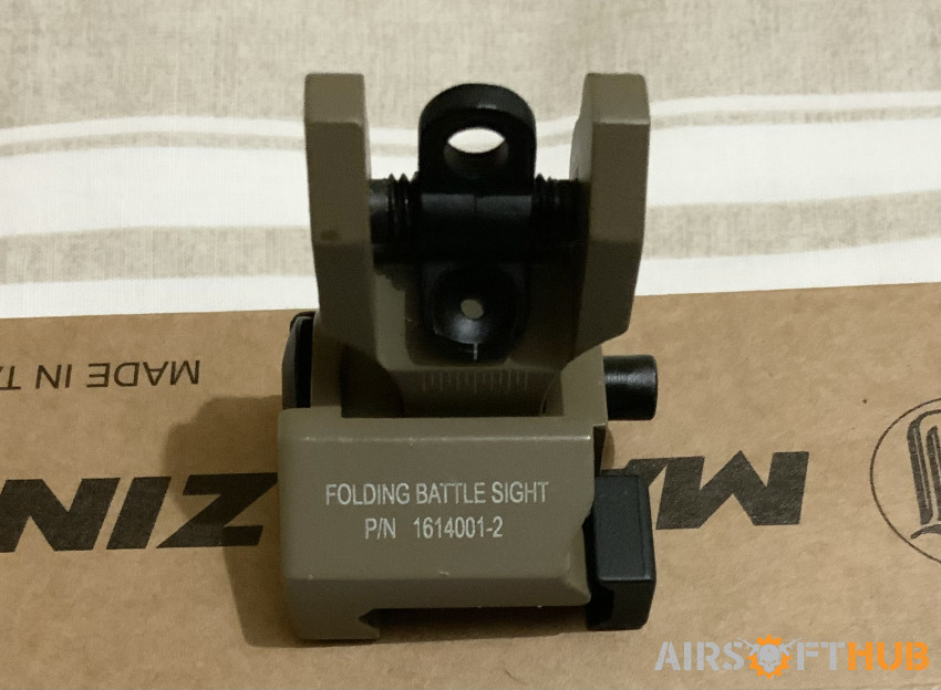 King Arms Folding Battle Sight - Used airsoft equipment