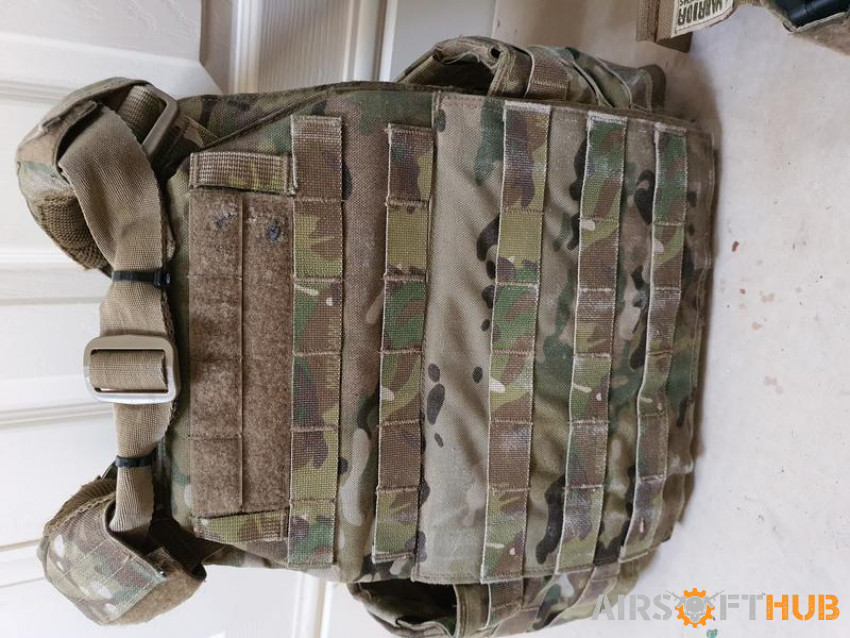 Warrior DCS Plate Carrier + Ho - Used airsoft equipment