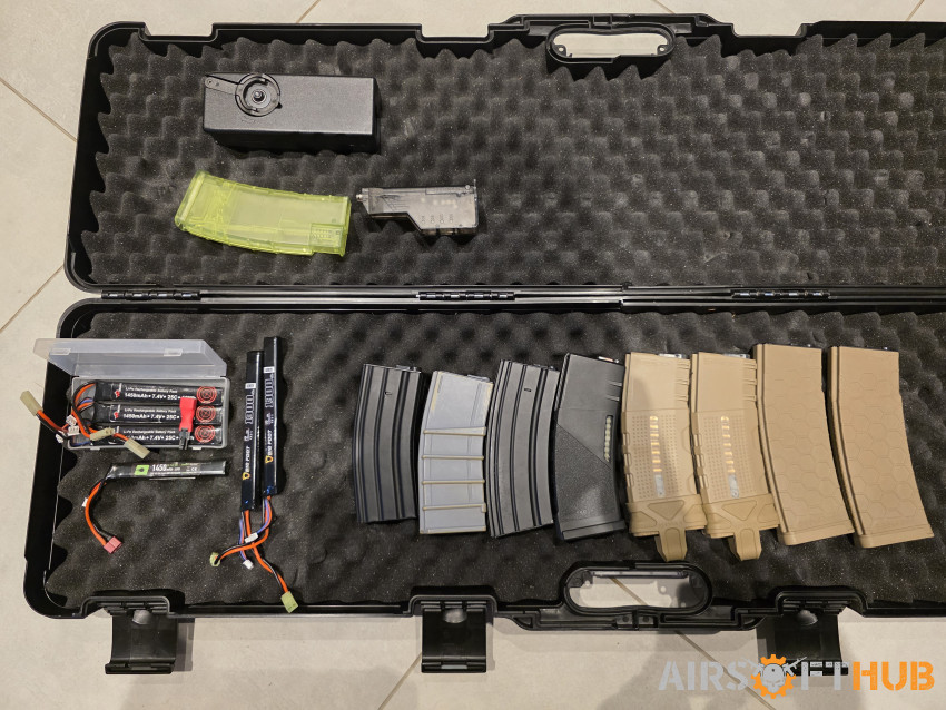 Krytac MK2 SPR, Ares Amoeba M4 - Used airsoft equipment