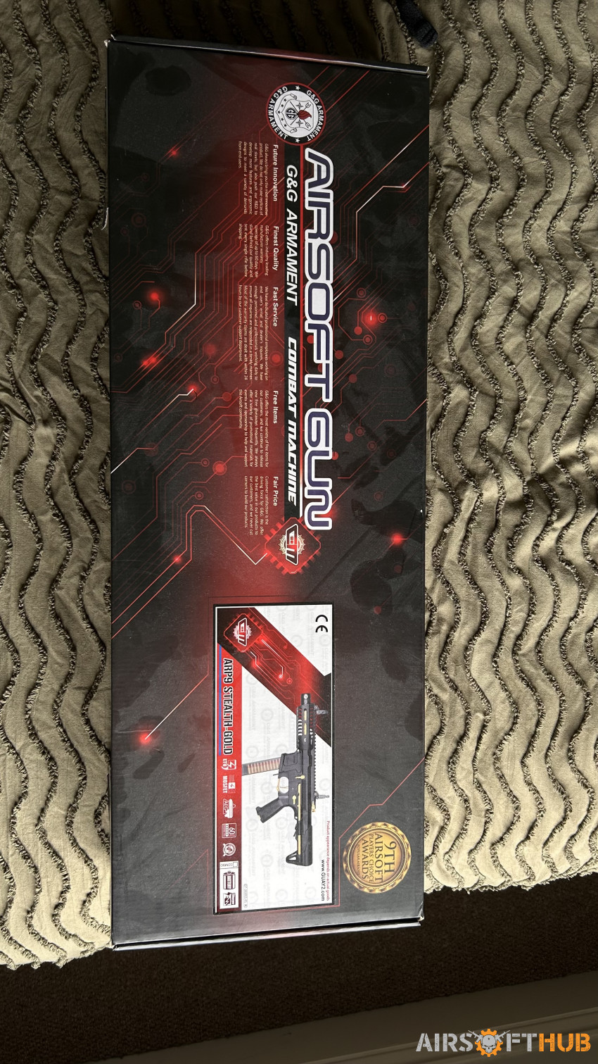 ARP9 G&G Black/Gold - Used airsoft equipment