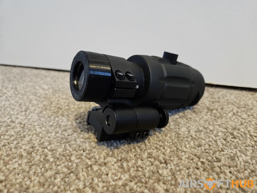 Vector optics 3 magnifier and - Used airsoft equipment