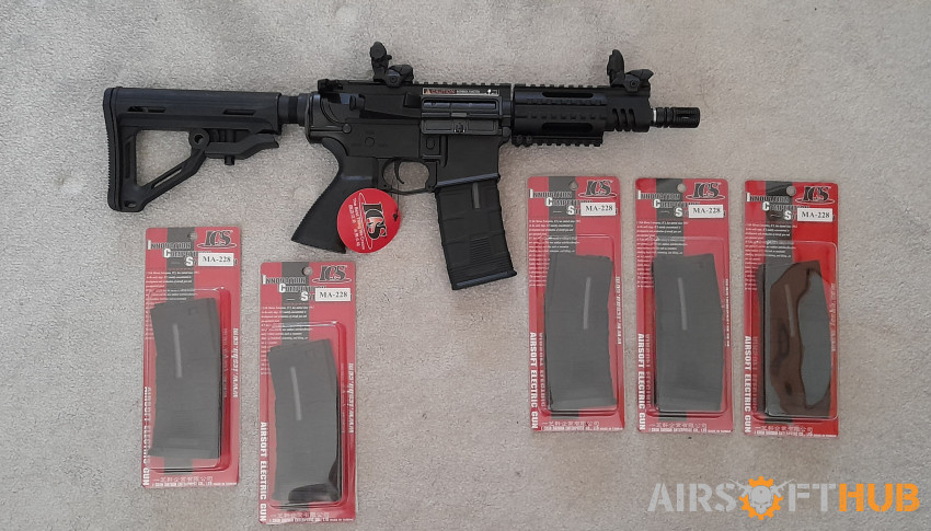 ICS CXP "SILVER SHADOW" RIFLE - Used airsoft equipment