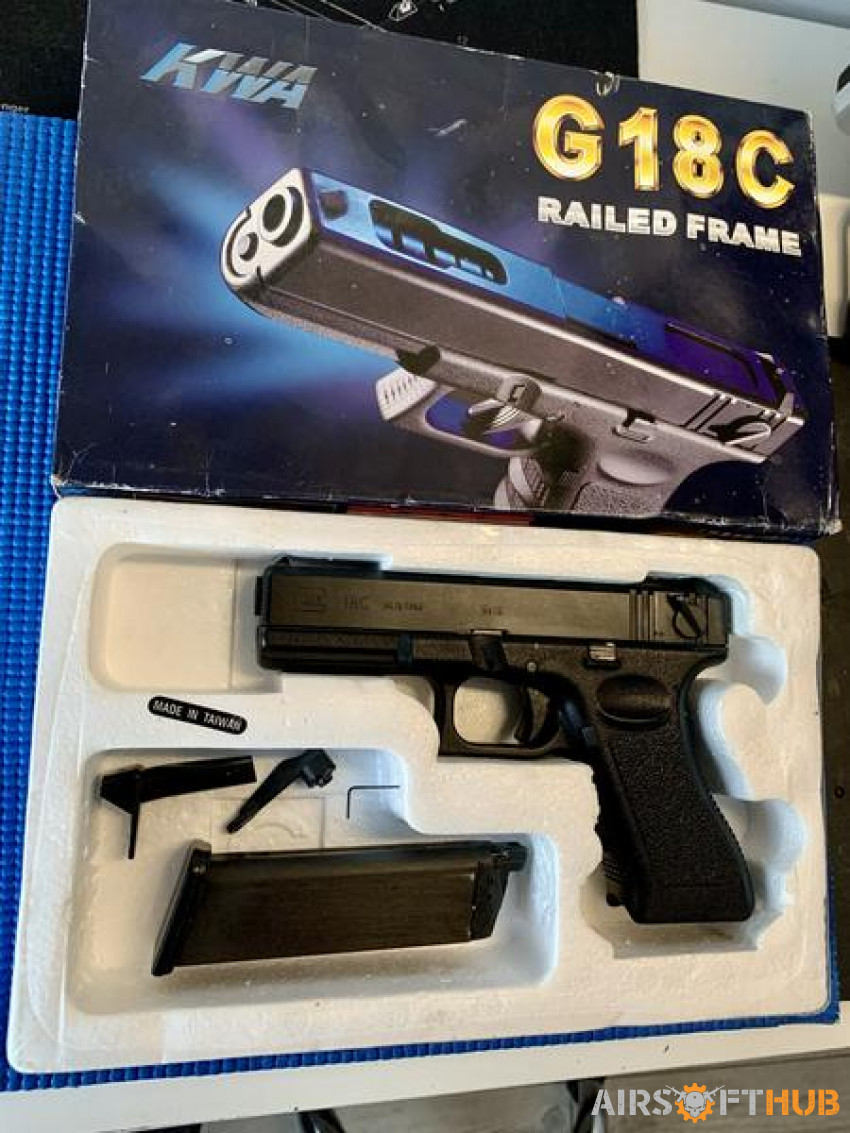 Trademark Glock KWA G18c Retro - Used airsoft equipment
