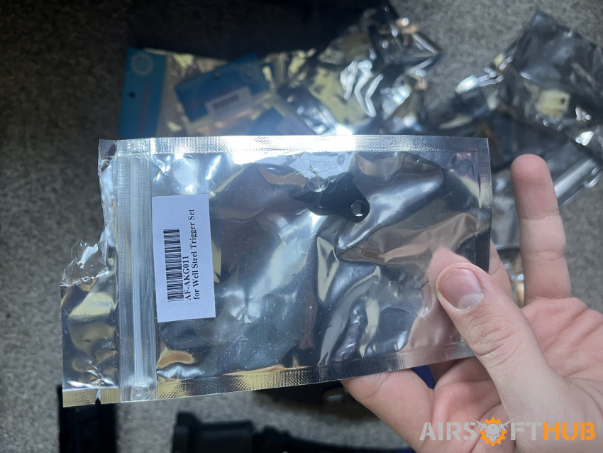 WE AK PMC UPGRADED FULL PACKAG - Used airsoft equipment