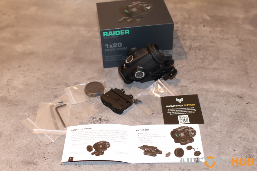 Swampfox Raider 1x Prism - Used airsoft equipment