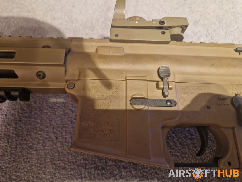 KIng Arms M4 PDW + more - Used airsoft equipment