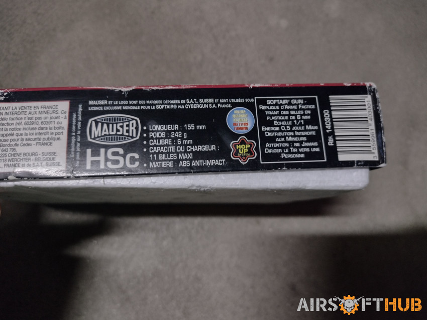 Original Mauser HSC NBB Gas ! - Used airsoft equipment