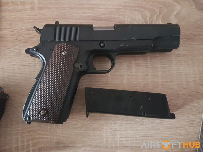 WE 1911 double barrell - Used airsoft equipment