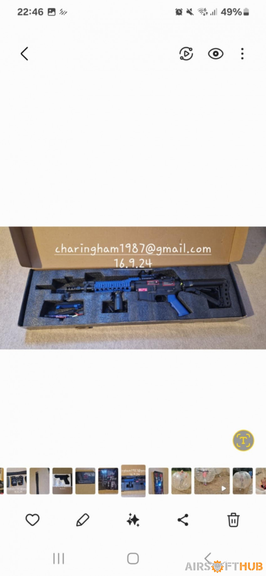 Delta pioneer breacher - Used airsoft equipment