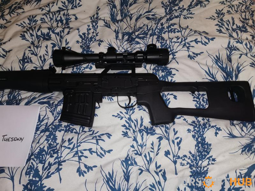 Upgraded KOER SVD - Used airsoft equipment