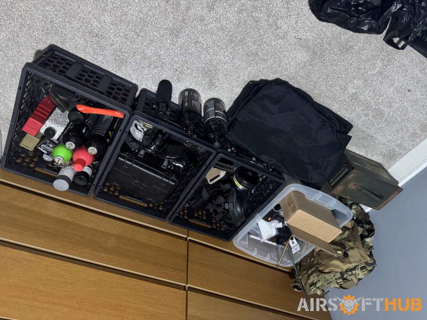 Job Lot of Gear - Used airsoft equipment