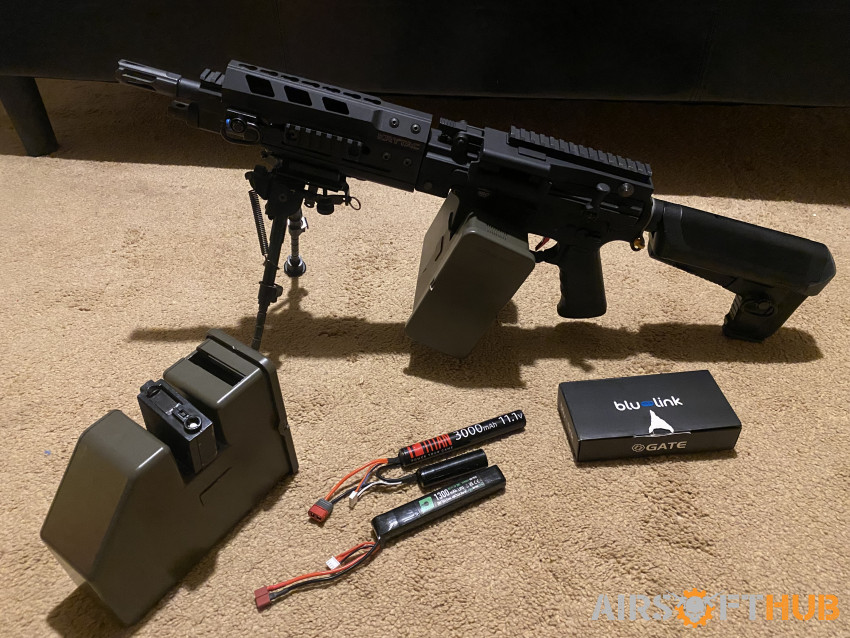 Upgraded Krytac trident LMG - Used airsoft equipment