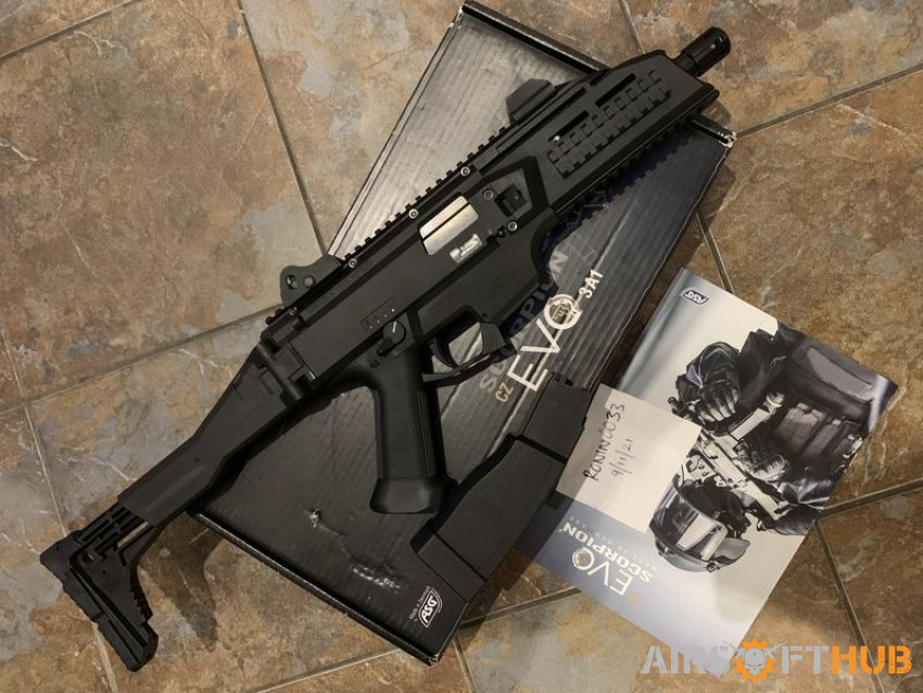 ASG Scorpion EVO 3A1 - Used airsoft equipment