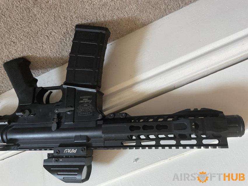 Valken alloy m4 with extras - Used airsoft equipment