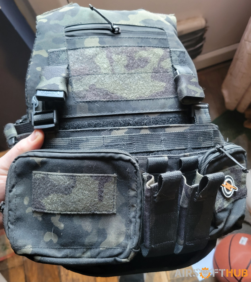 Viper buckle up plate carrier - Used airsoft equipment