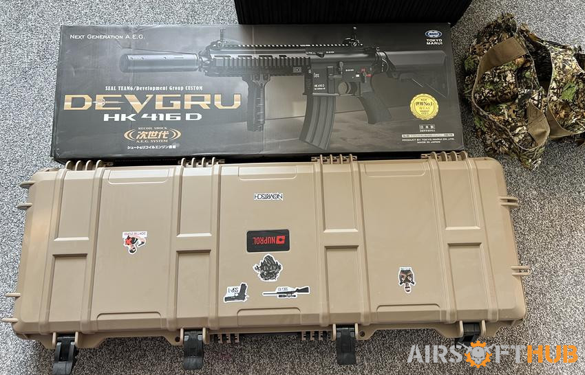 Tokyo Marui 416 D Dev Gru - Used airsoft equipment