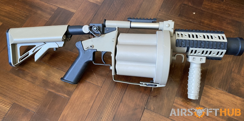 ICS MGL Grenade Launcher - Used airsoft equipment