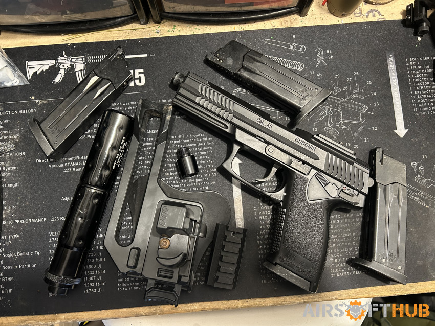 Tm mk23 upgraded - Used airsoft equipment