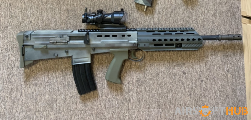 WE L85A3 GBBR - Used airsoft equipment