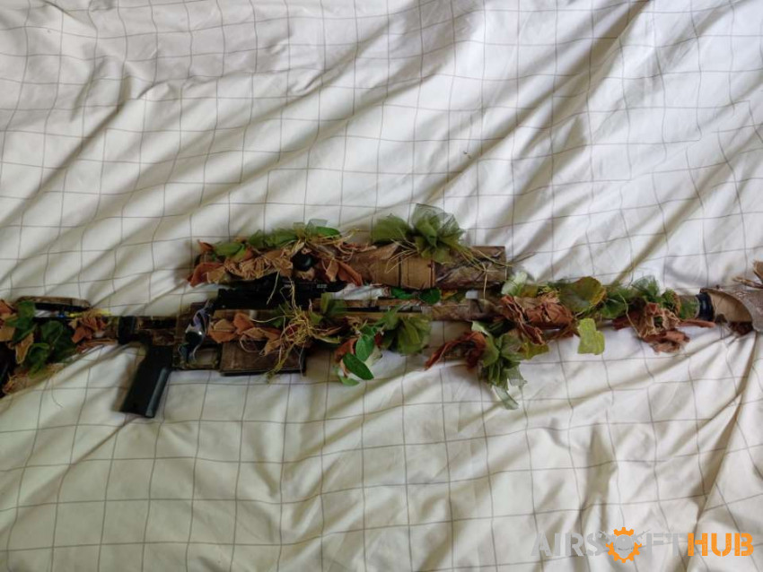 Tm vsr 10 upgraded - Used airsoft equipment