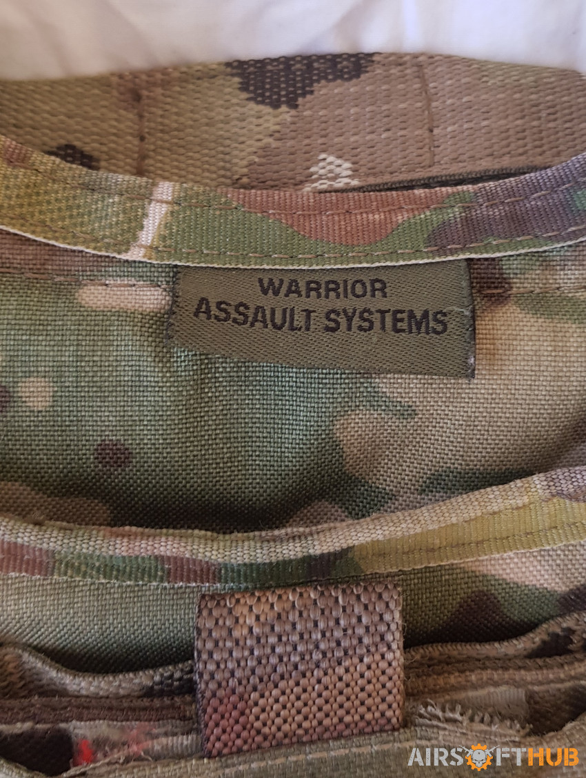 Warrior assault plate carrier - Used airsoft equipment