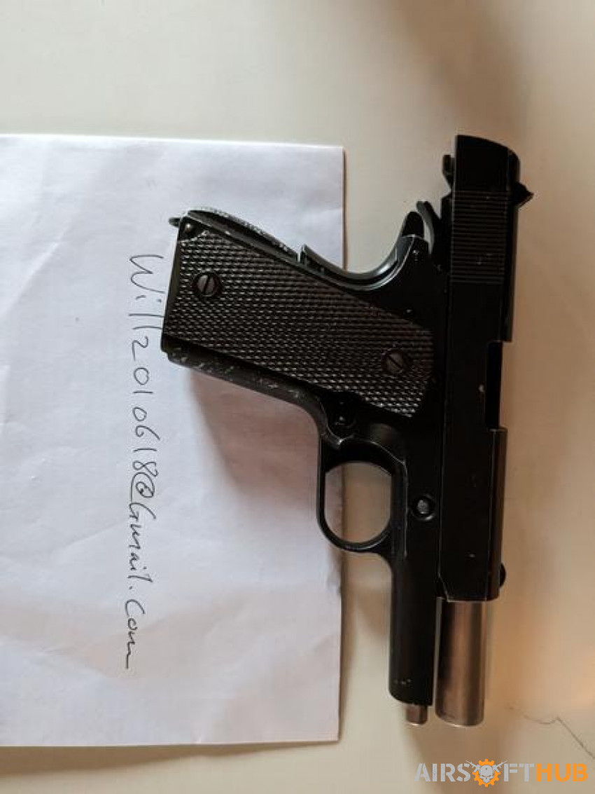 Full Metal Gas M1911 Pistol - Used airsoft equipment