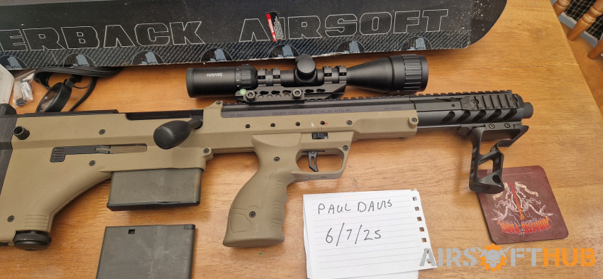 Silverback SRS-A1 Sniper rifle - Used airsoft equipment