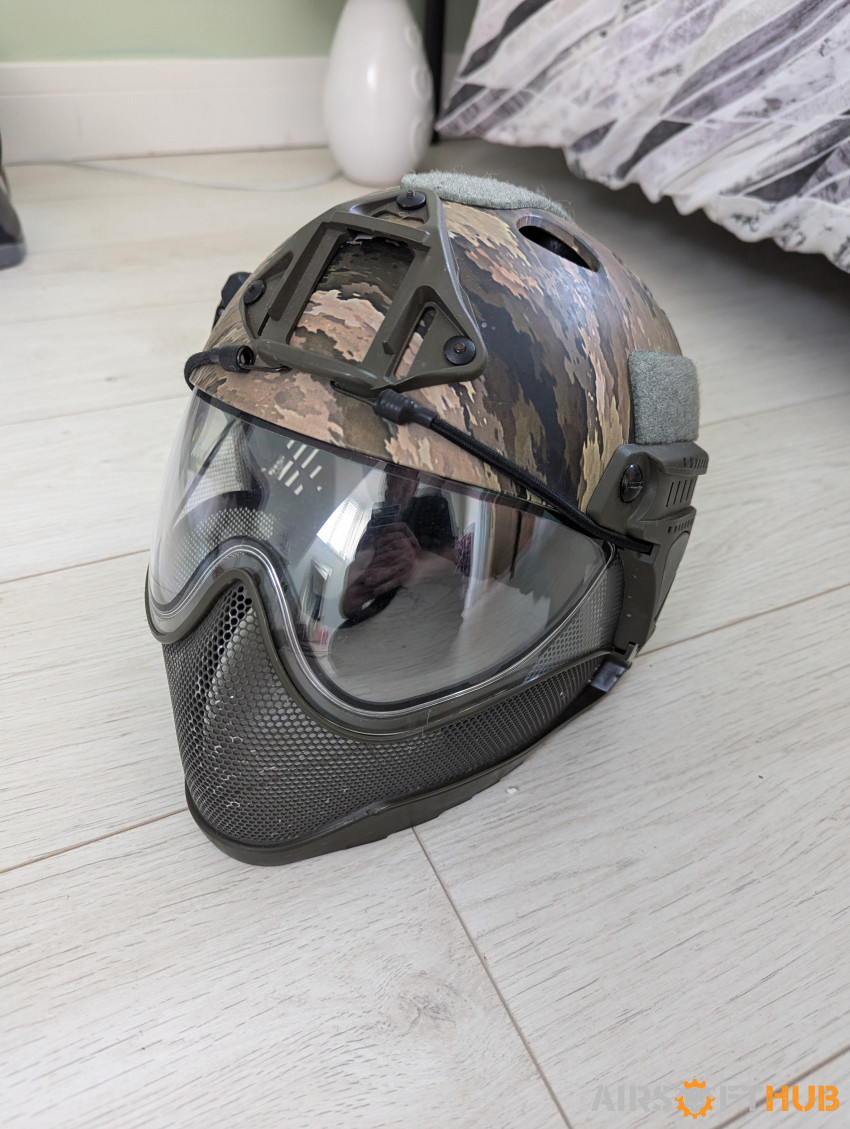 WARQ Full Face Helmet - Used airsoft equipment