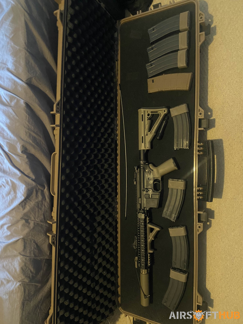 Tokyo Marui MK18 GBB with7 mag - Used airsoft equipment