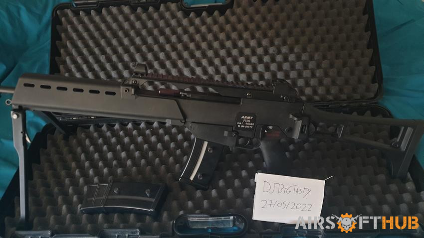 WE G36 - Used airsoft equipment
