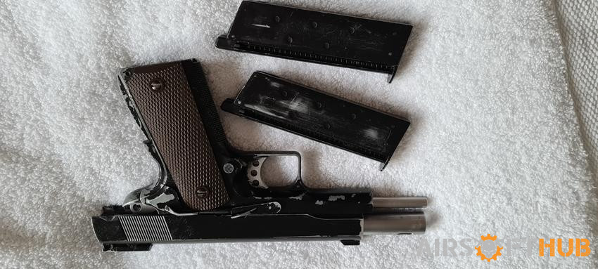 WE green gas 1911. - Used airsoft equipment