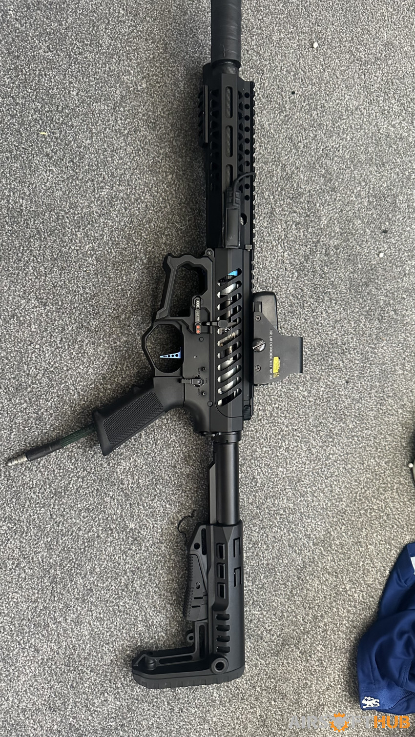 Hpa rifle fully upgraded - Used airsoft equipment