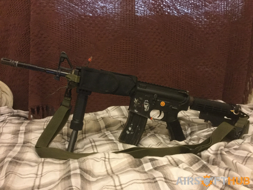M4 we assault rifle - Used airsoft equipment