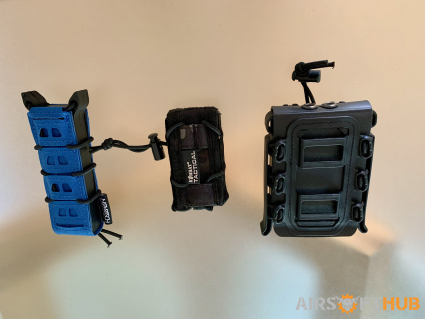 Mag pouches x3 - Used airsoft equipment