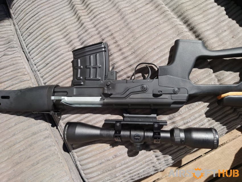 KOER SVD Bolt Action Sniper - Used airsoft equipment