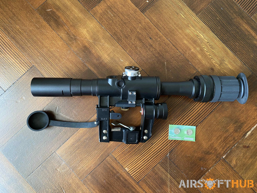 Belarusian PSO-1 scope - Used airsoft equipment