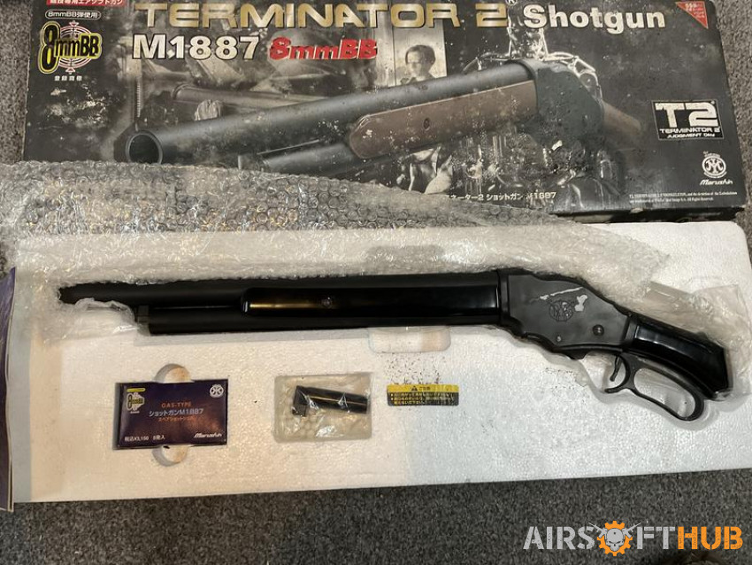 Terminator 2 Shotgun M1887 8mm - Used airsoft equipment