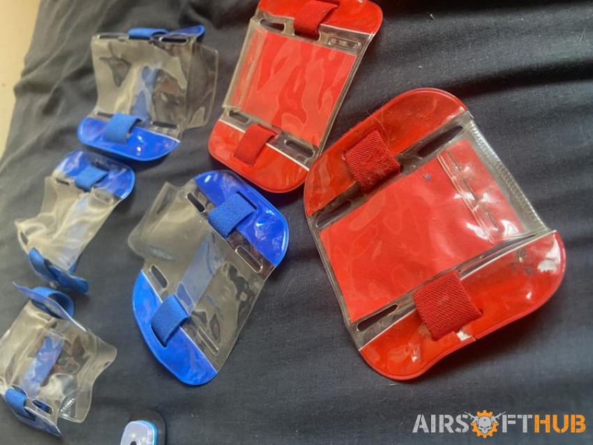 Lights and armbands - Used airsoft equipment