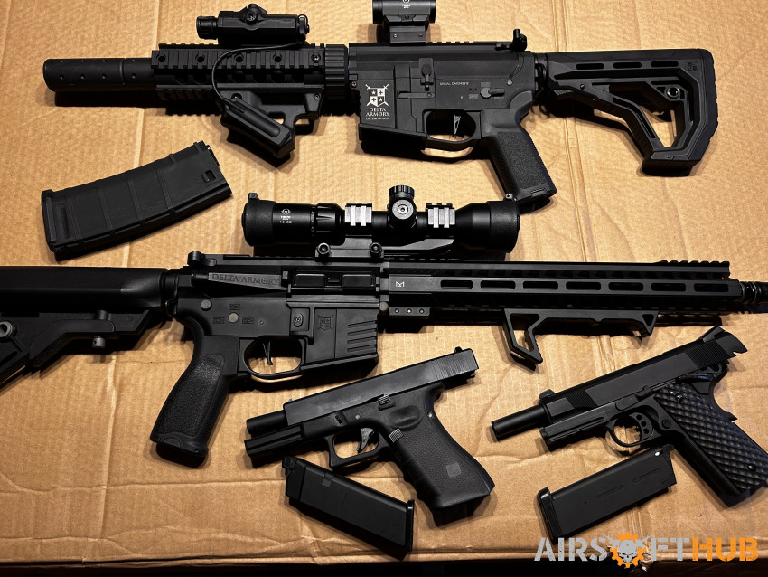 Job lot - Used airsoft equipment