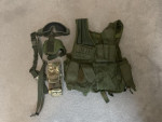 Green tactial gear - Used airsoft equipment
