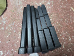 8x Extended AEP Mags - Used airsoft equipment