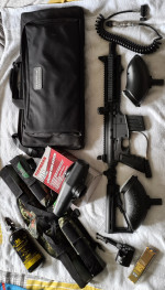 full paintball set up - Used airsoft equipment