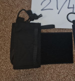 2x velcro side pouches for rig - Used airsoft equipment