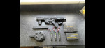 Upgraded Arp9 Silver - Used airsoft equipment
